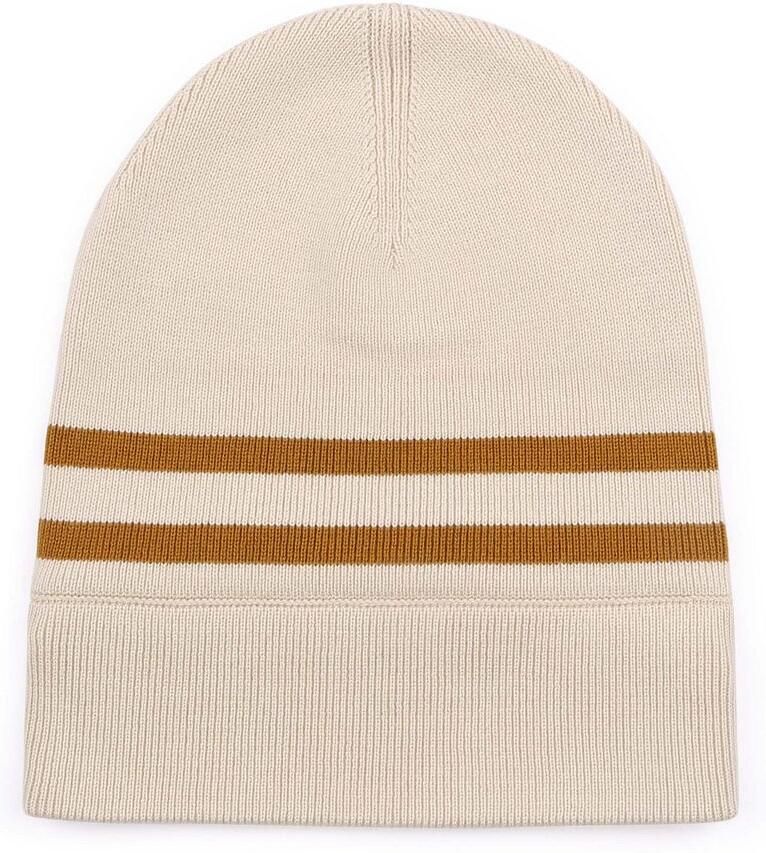 Fred Perry Pet Muts Wol Lichtbeige