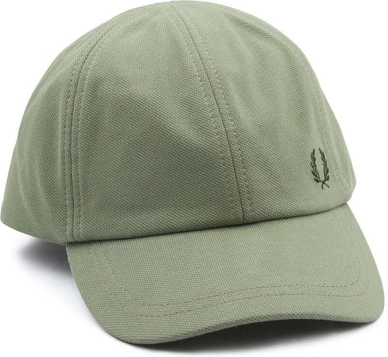 Fred Perry Pet Piqué Groen - Foto 5