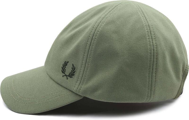 Fred Perry Pet Piqué Groen - Foto 4
