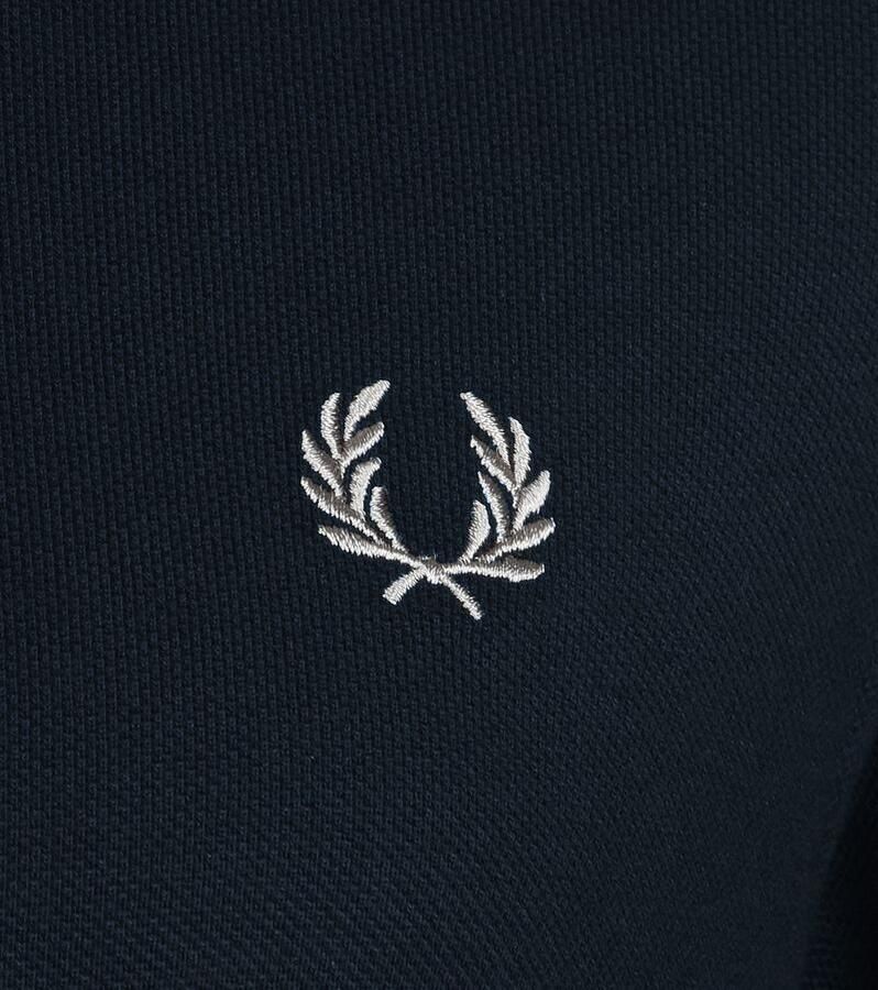 Fred Perry Klassieke Katoenen Polo met Eigentijdse Pasvorm Blue Heren