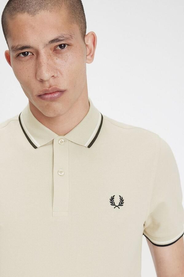Fred Perry Twin Tipped Short Sleeve Polo Shirt Heren MULTI COLOUR- Heren MULTI COLOUR - Foto 2