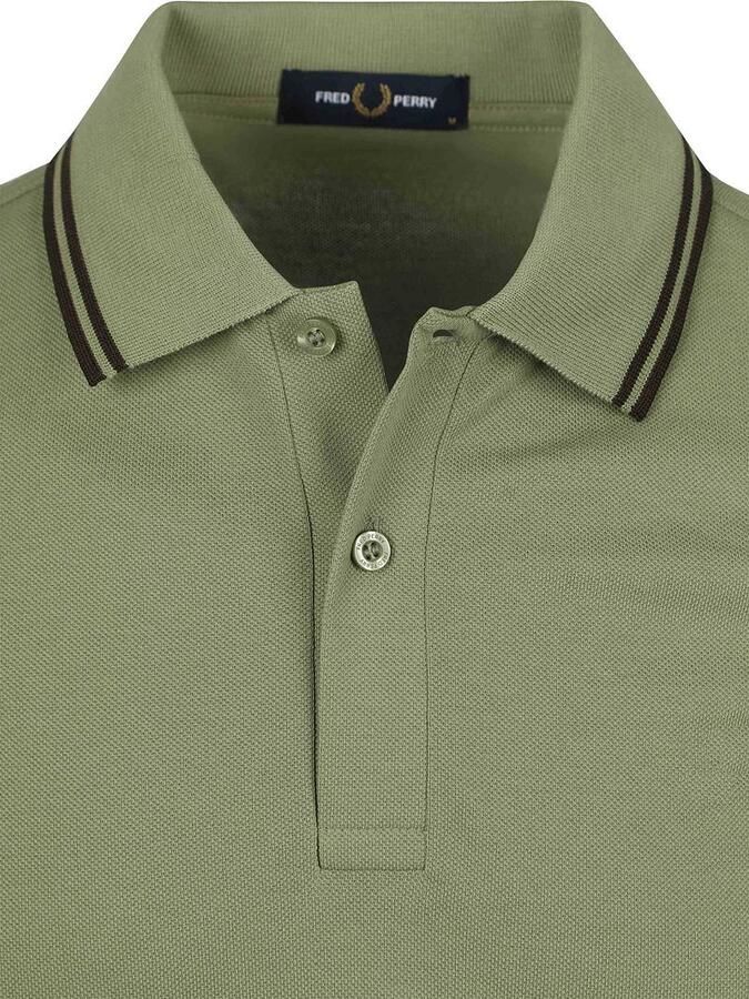 Fred Perry Polo M3600 Groen Y64 - Foto 2