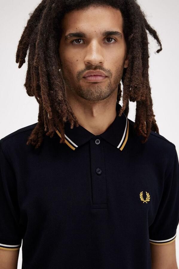 Fred Perry Polo M3600 Navy W53 - Foto 3