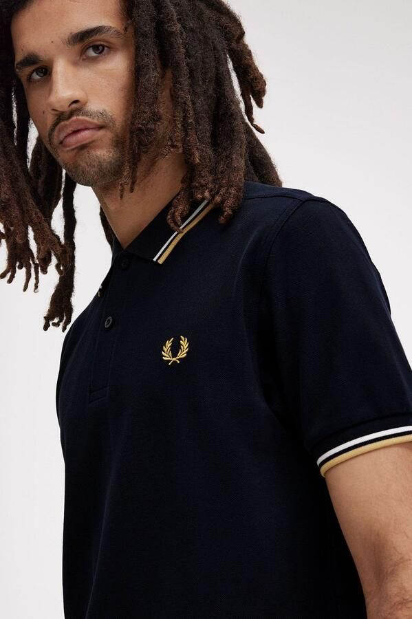 Fred Perry Polo M3600 Navy W53 - Foto 4