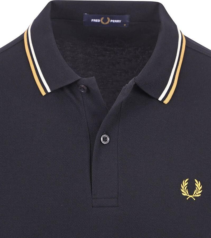 Fred Perry Polo M3600 Navy W53 - Foto 2