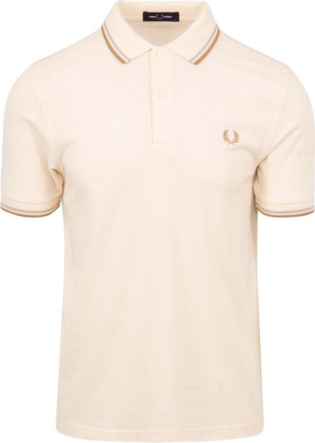 Fred Perry T-shirt Polo M3600 Off White V17 - Foto 3