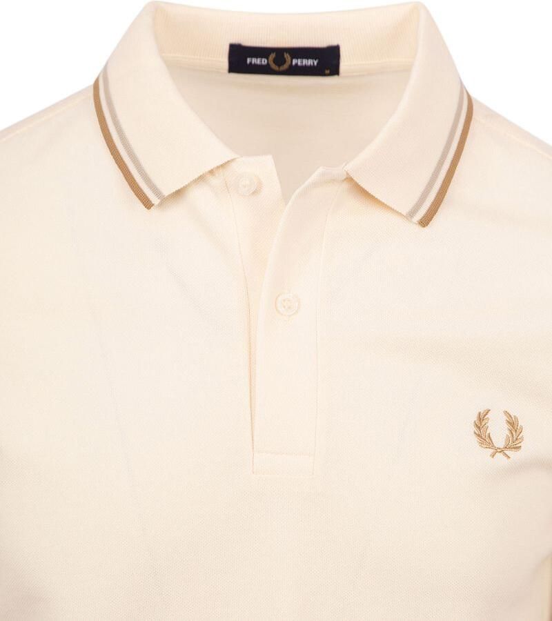Fred Perry T-shirt Polo M3600 Off White V17