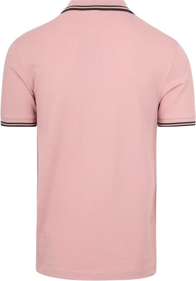 Fred Perry Roze Polo Shirt Casual Stijl Pink Heren - Foto 2