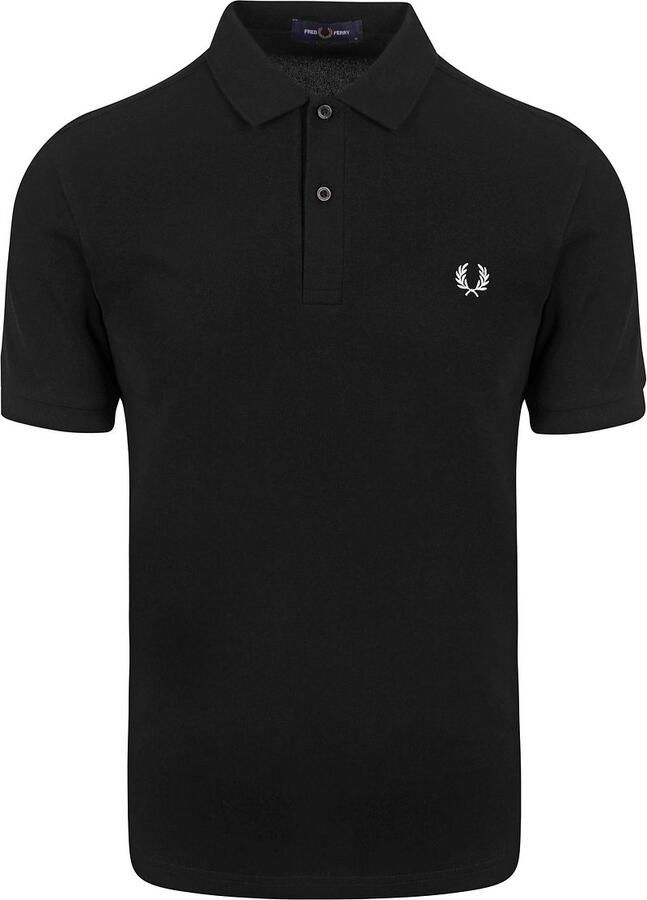 Fred Perry Polo Plain Zwart