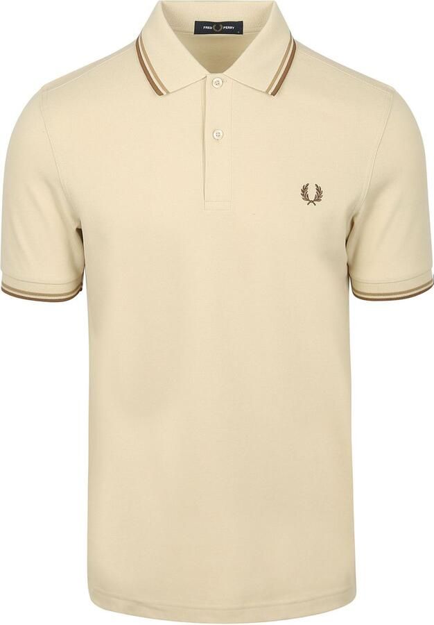 Fred Perry T-shirt Polo Twin Tipped M3600 Beige