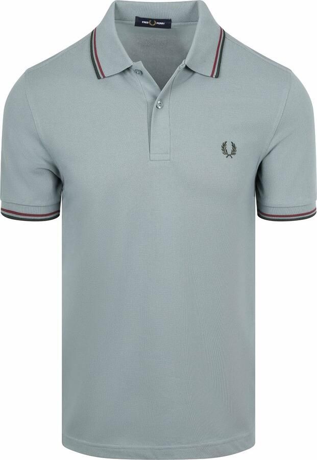 Fred Perry Polo Twin Tipped M3600 Blauw 98A