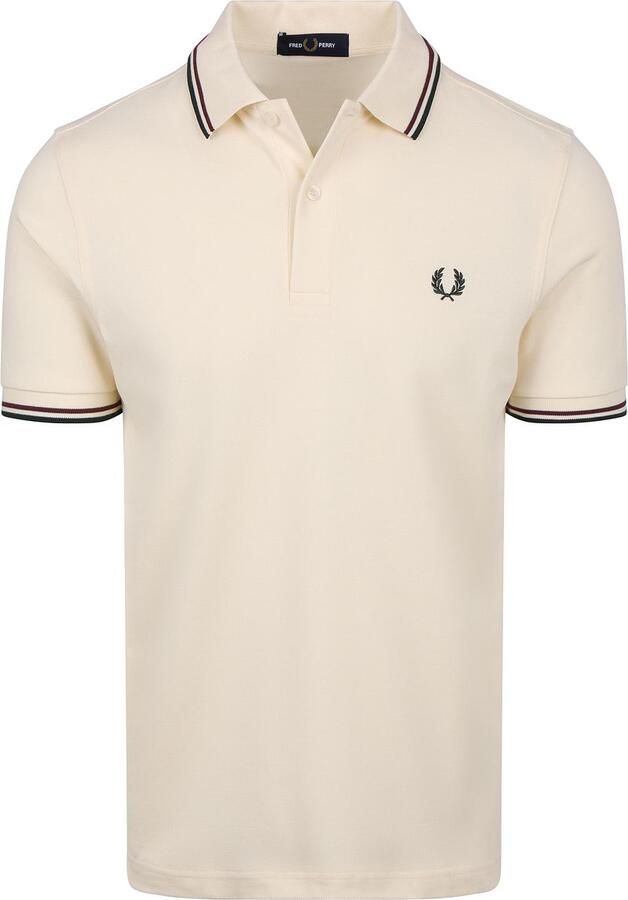 Fred Perry Polo Twin Tipped M3600 Ecru 84A