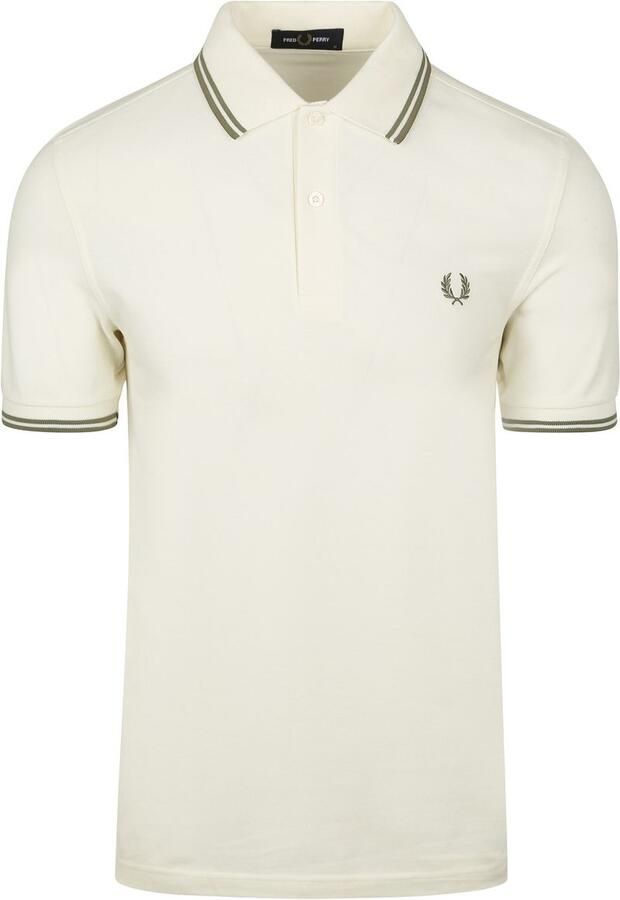 Fred Perry Polo Twin Tipped M3600 Ecru