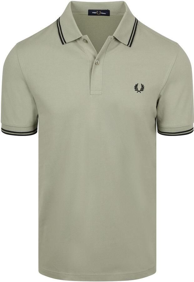 Fred Perry Polo Shirt Korte Mouw TWIN TIPPED SHIRT