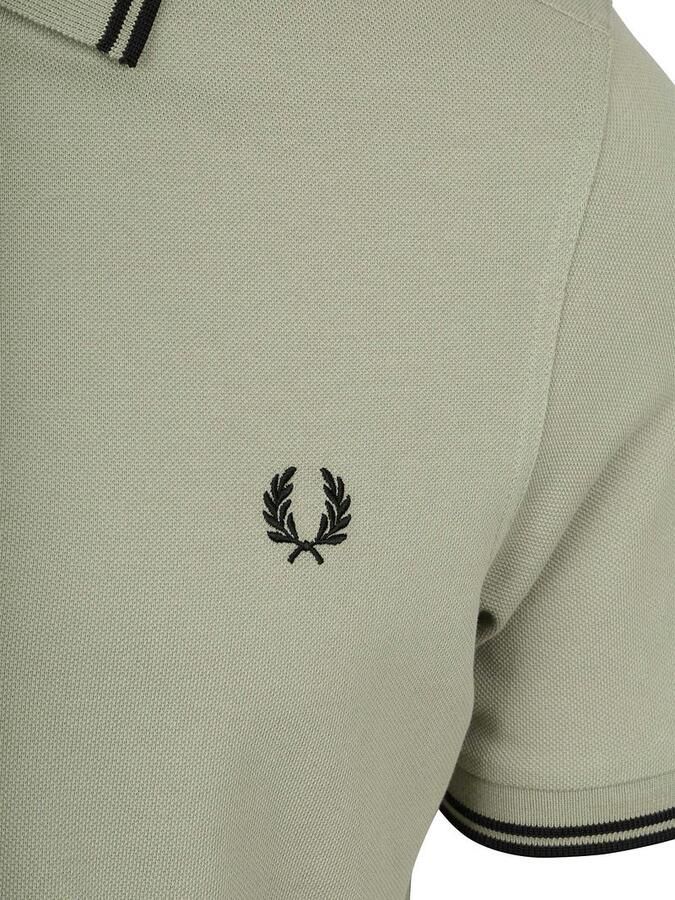 Fred Perry Polo Shirt Korte Mouw TWIN TIPPED SHIRT - Foto 5