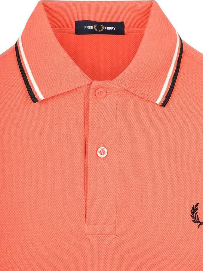 Fred Perry Polo Twin Tipped M3600 Roze 04C - Foto 4