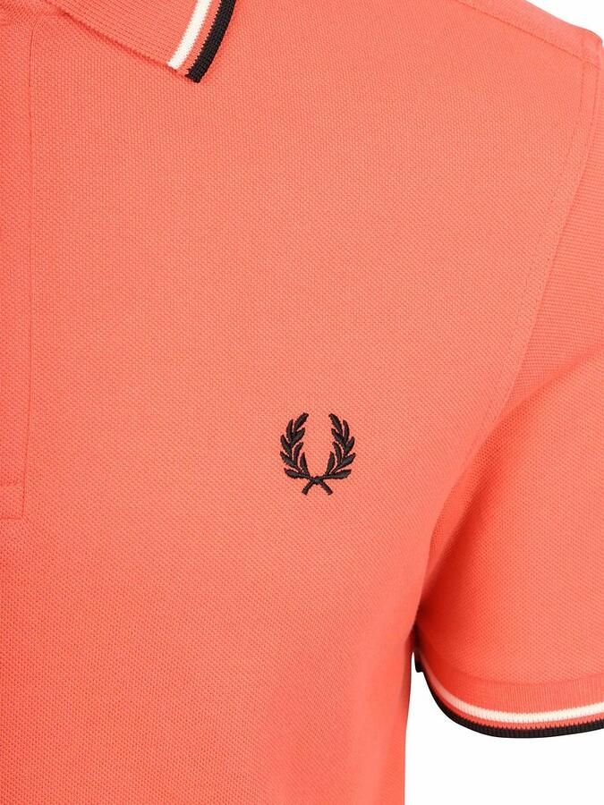 Fred Perry Polo Twin Tipped M3600 Roze 04C - Foto 5