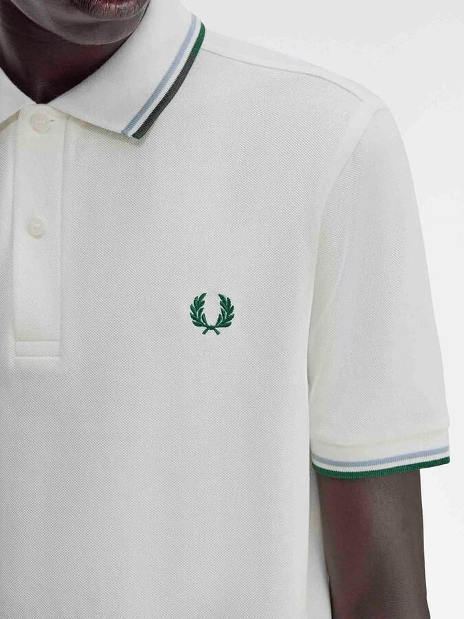 Fred Perry Polo Twin Tipped M3600 Wit Z52 - Foto 3