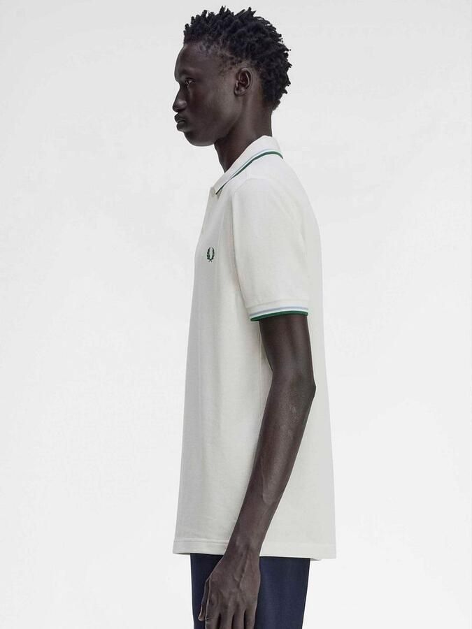 Fred Perry Polo Twin Tipped M3600 Wit Z52 - Foto 4