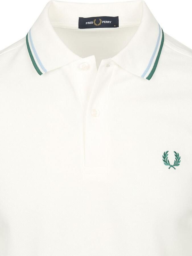 Fred Perry Polo Twin Tipped M3600 Wit Z52 - Foto 5
