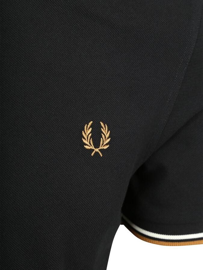 Fred Perry Polo Shirt Korte Mouw TWIN TIPPED SHIRT - Foto 5