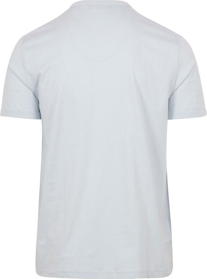 Fred Perry Lichtblauw Ronde Hals T-shirt Blue Heren - Foto 2