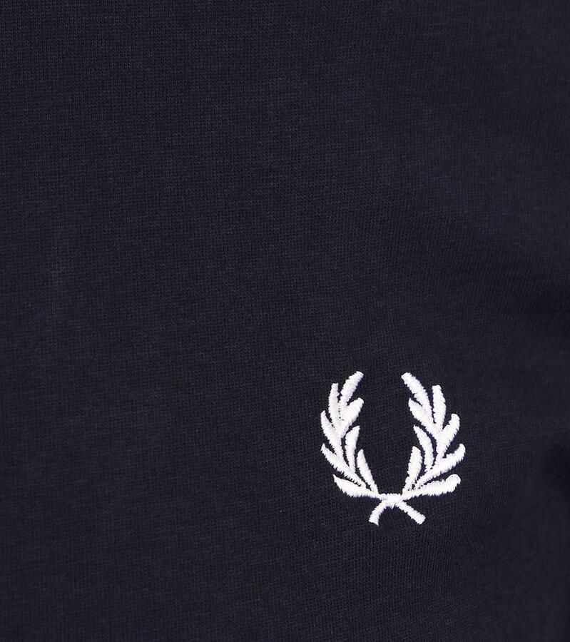 FRED PERRY Heren Truien & Vesten Half Zip Sweatshirt Zwart
