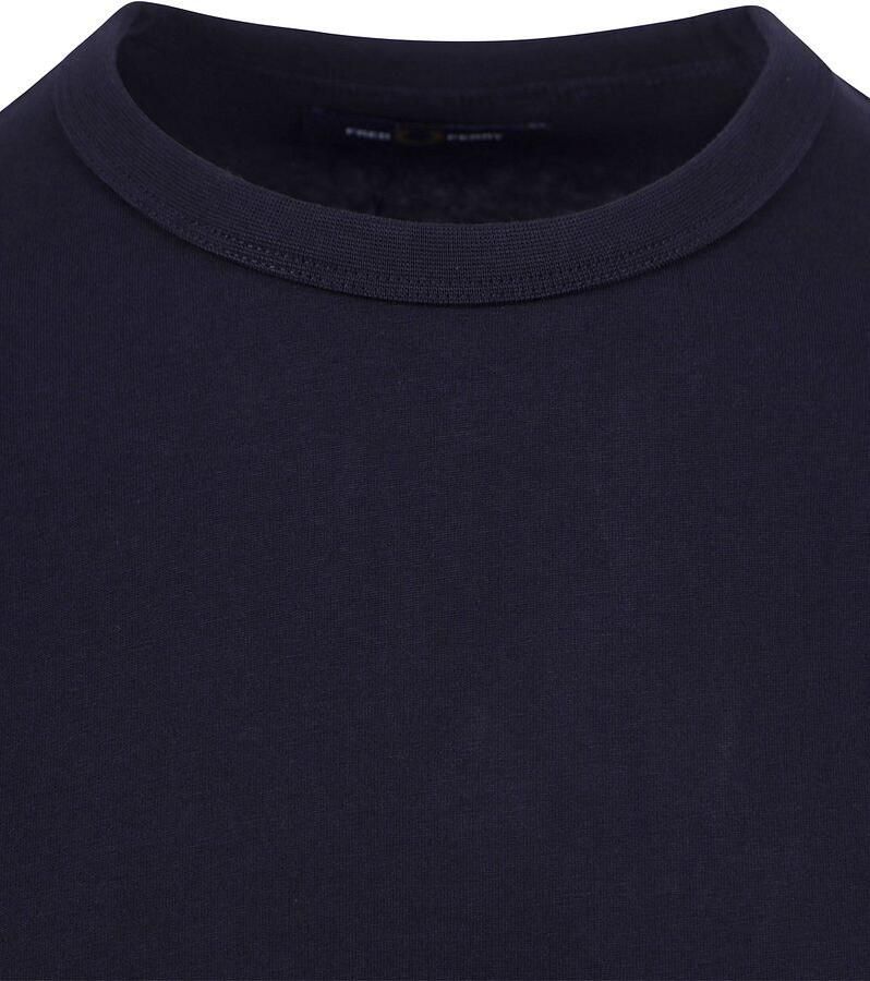 FRED PERRY Heren Truien & Vesten Half Zip Sweatshirt Zwart - Foto 2