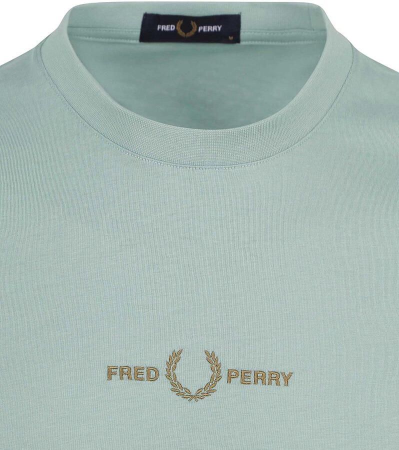 Fred Perry T-Shirt M4580 Lichtblauw