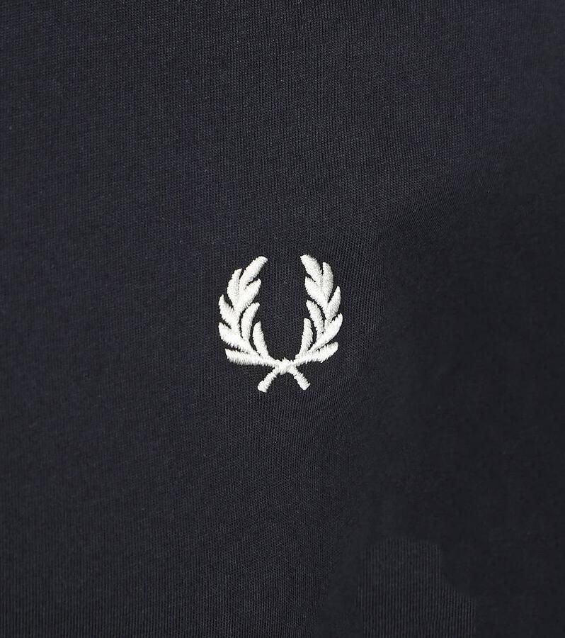 Fred Perry T-Shirt Navy 608 - Foto 3