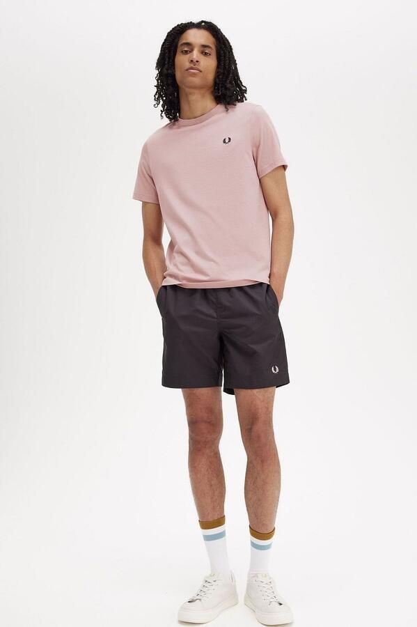Fred Perry T-shirt T-Shirt Oud Roze - Foto 2