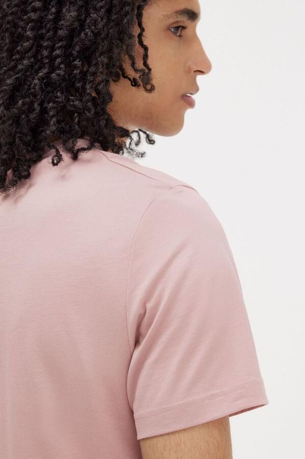 Fred Perry T-shirt T-Shirt Oud Roze - Foto 4