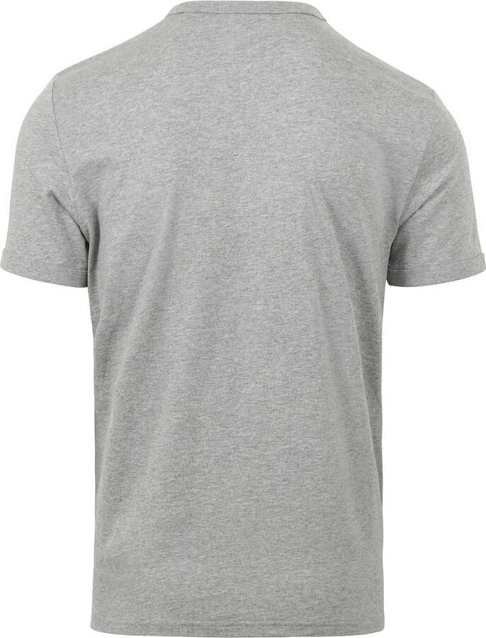 Fred Perry T-shirt T-Shirt Ringer M3519 Lichtgrijs - Foto 2
