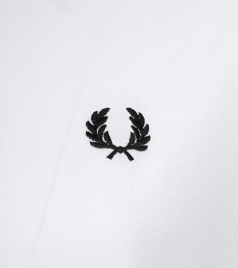 FRED PERRY Heren Polo's & T-shirts Twin Tipped T-shirt Wit - Foto 5