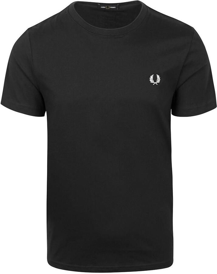 Fred Perry T-Shirt Zwart 102