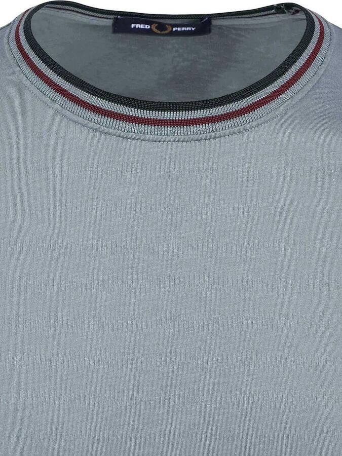 Fred Perry Twin Tipped T-shirt Blauw 98A - Foto 2