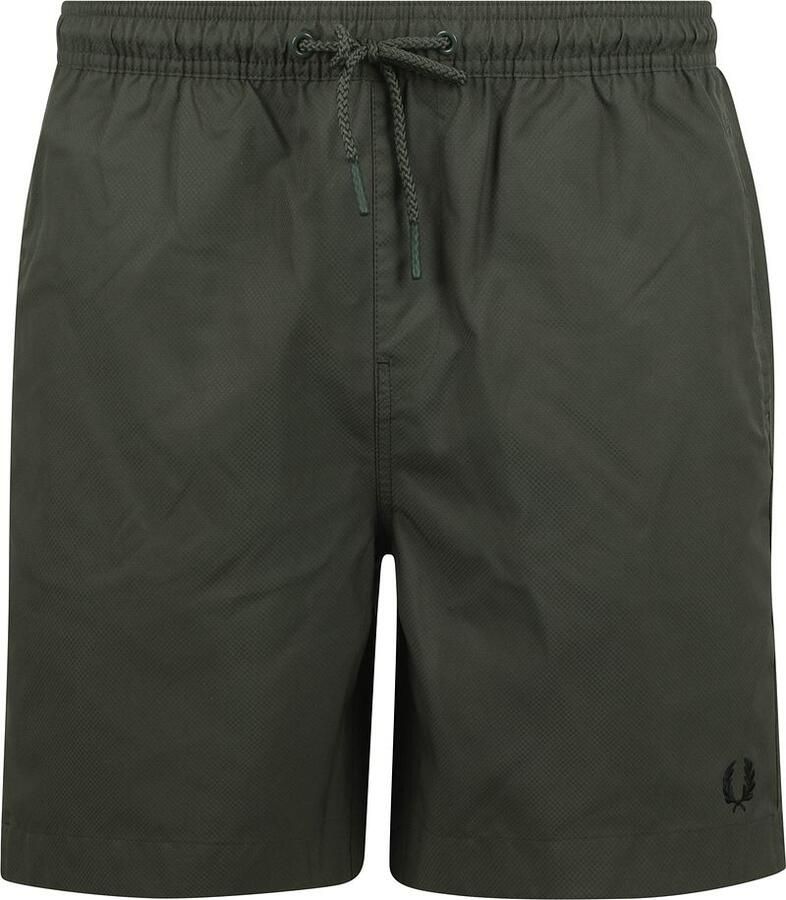 Fred Perry Zwembroek Donkergroen