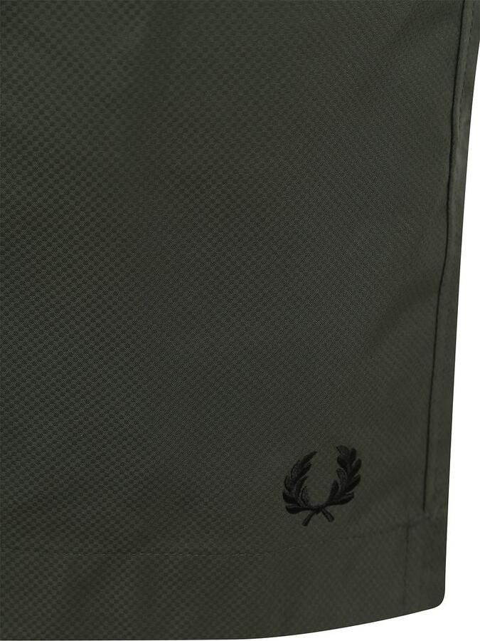 Fred Perry Zwembroek Donkergroen - Foto 3