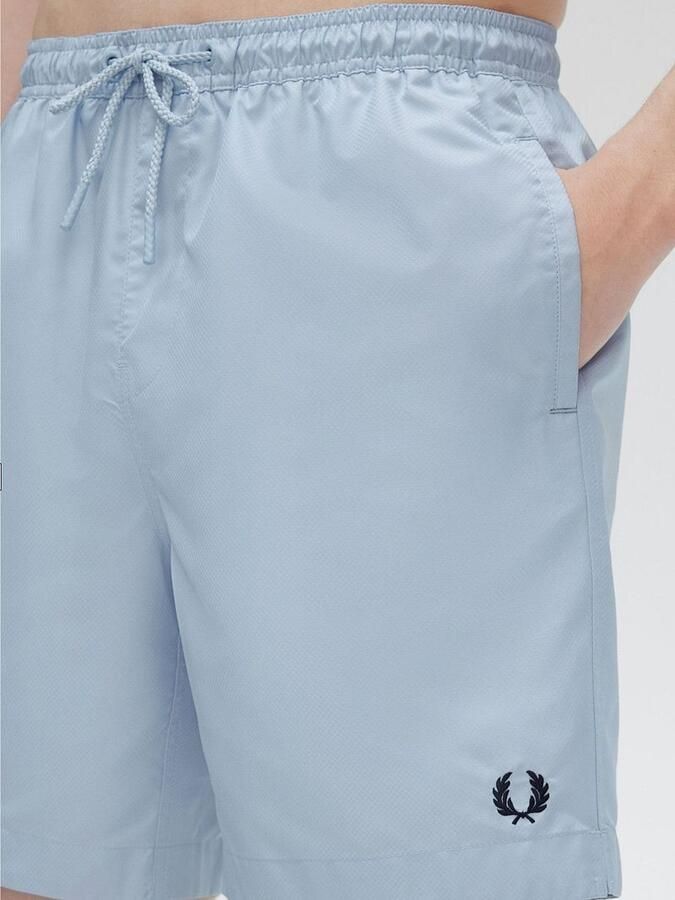 Fred Perry Zwembroek Lichtblauw - Foto 3