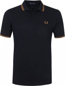 Fred Perry Donkerblauwe Polo Twin Tipped Pred Perry Shirt