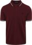 Fred Perry Polo M3600 Bordeaux Rood - Thumbnail 1