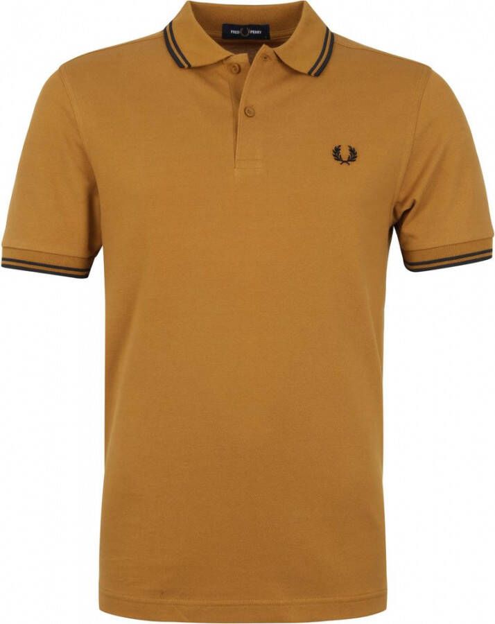Fred Perry Polo M3600 Caramel N59 Bruin Heren