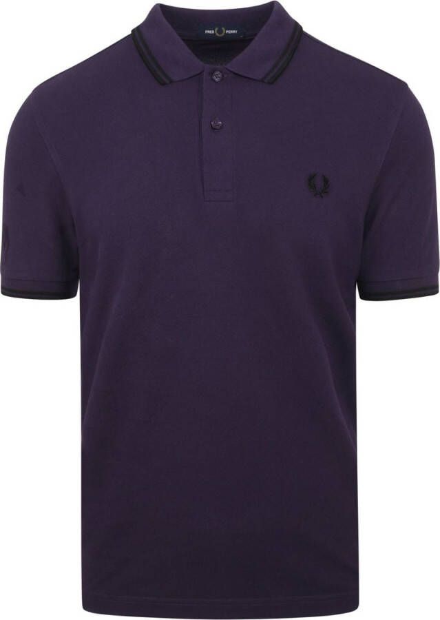 Fred Perry Polo M3600 Donker Paars