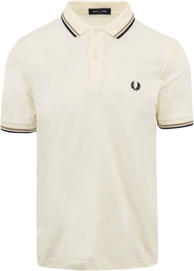 Fred Perry Casual Wit Gestreepte Kip Tote Tas White Heren - Foto 3