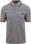 Fred Perry T-shirt Polo M3600 Mid Grijs - Thumbnail 1