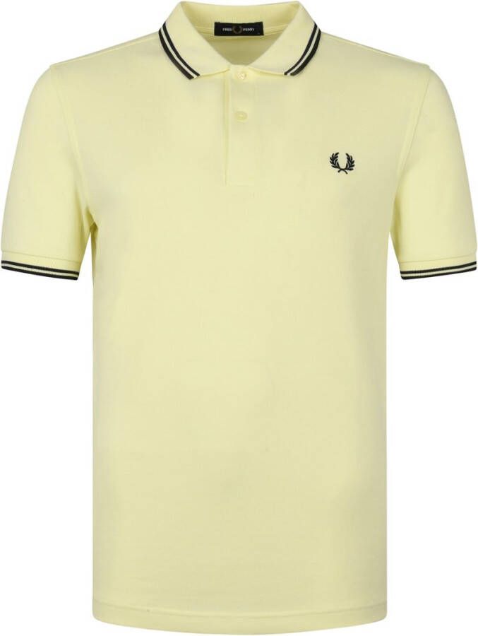 Fred Perry Polo M3600 Tipped Geel