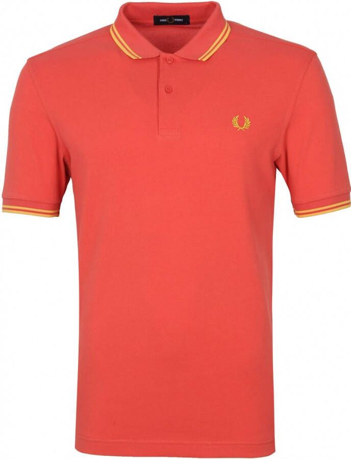 Fred Perry Polo M3600 Zomer Rood