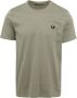 Fred Perry T-shirt met labelstitching model 'RINGER' - Thumbnail 1