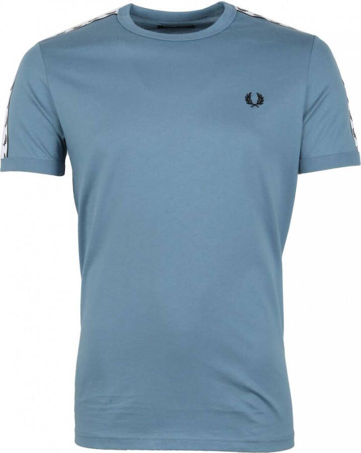 Fred Perry T-Shirt Lichtblauw M6347