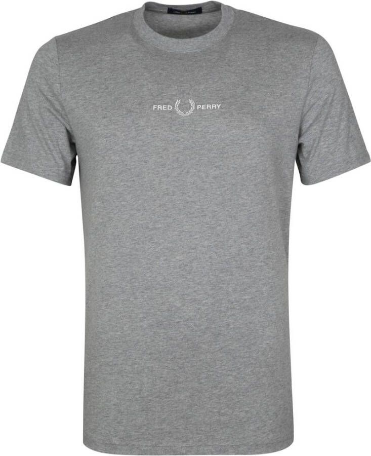 Fred Perry T-shirt M2706 Grijs Heren